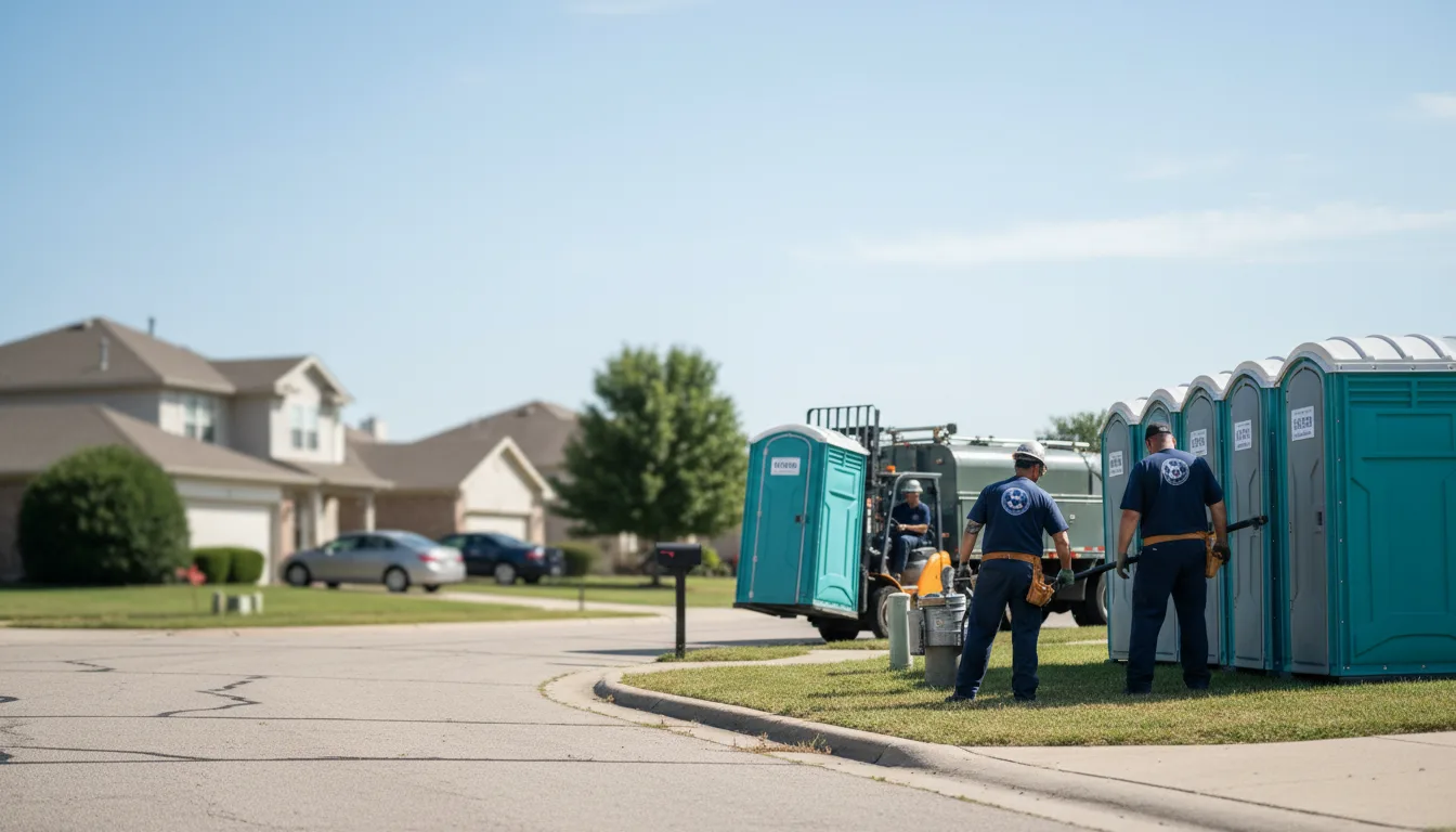 Porta Potty Rental in Ransom Canyon, TX near me